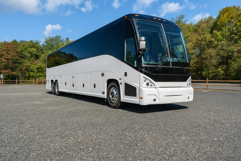 Fishers Coach Bus Service 56 Passenger Coach Bus